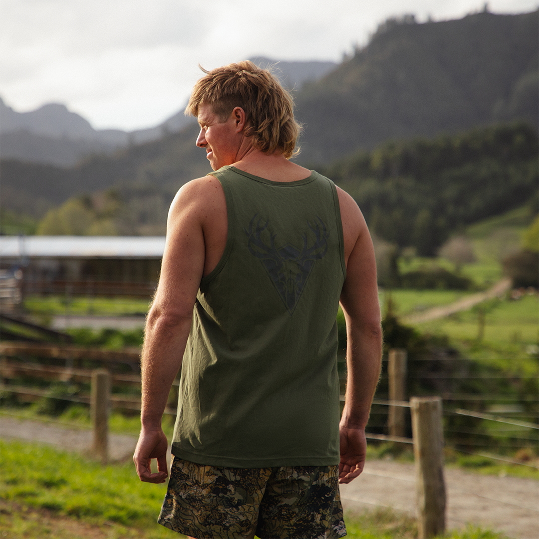 Trophy Stag Singlet