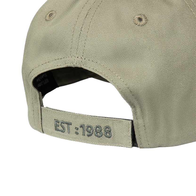 Mens Graphite Badge Cap