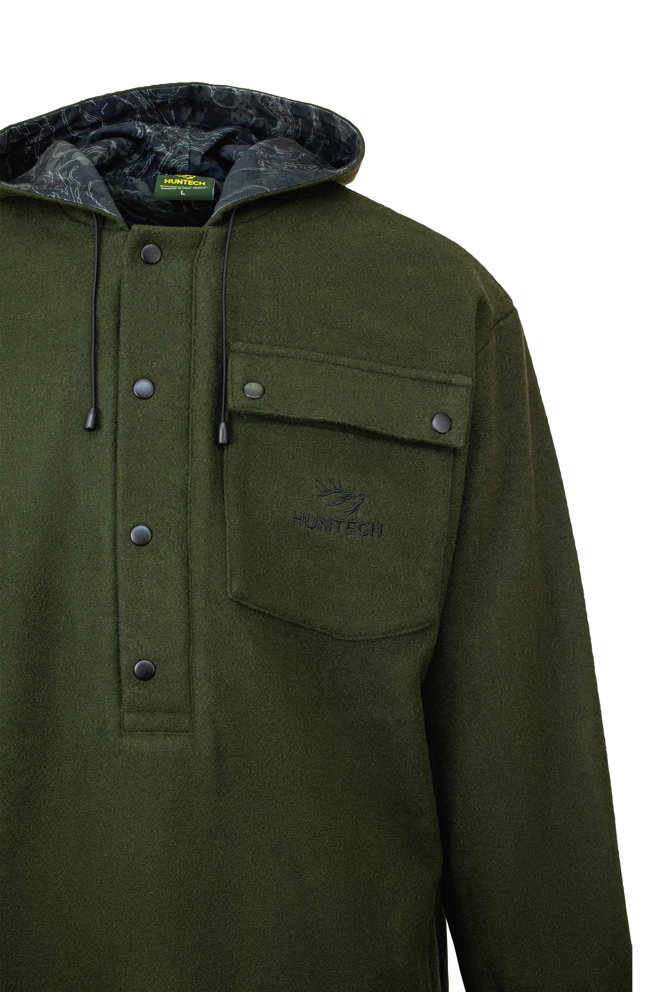 Men's Wool Station Anorak