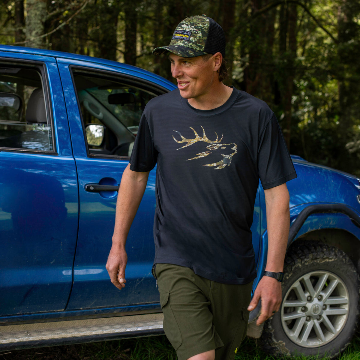 Men's Sublimated Stag Tee