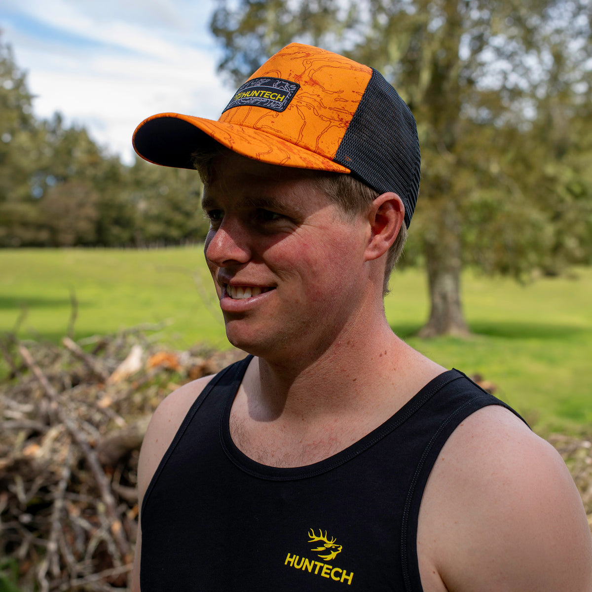 Men's Topo Badge Trucker Cap
