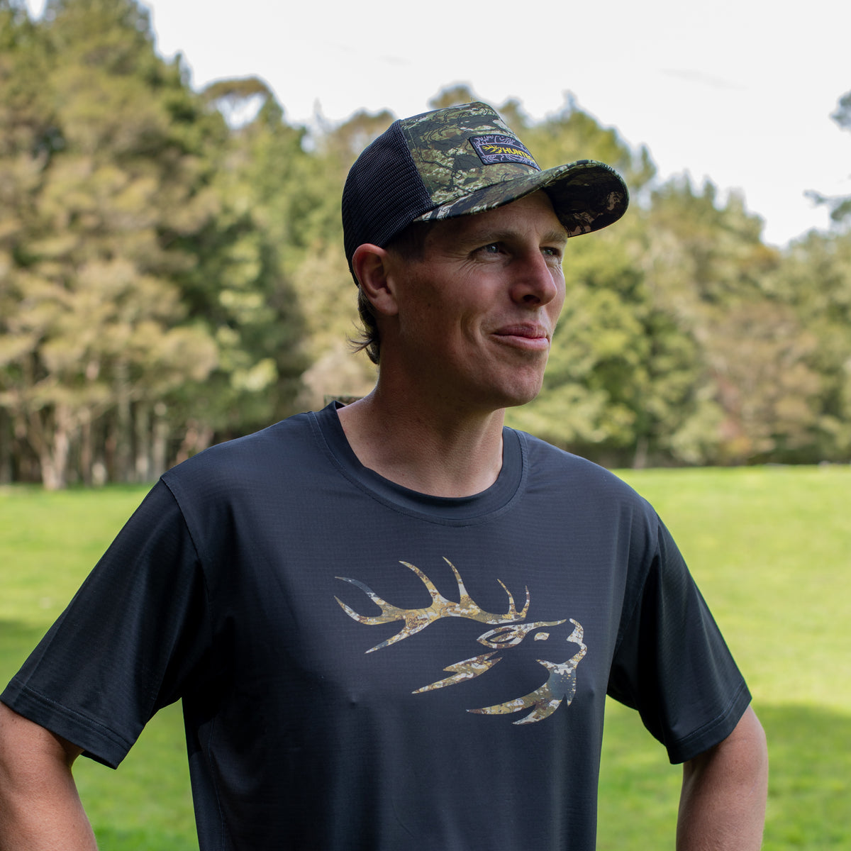 Men's Topo Badge Trucker Cap