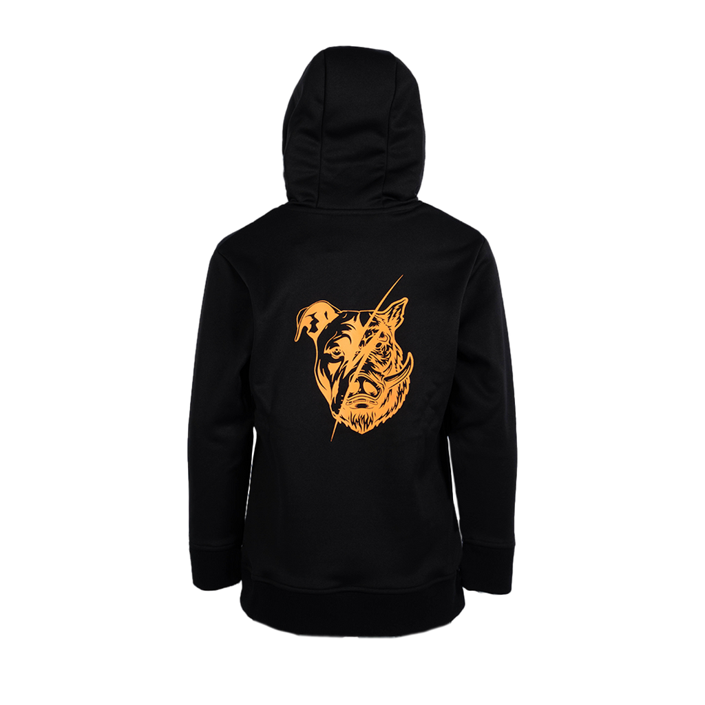 Kid's FD Pig Dog Print Hoodie