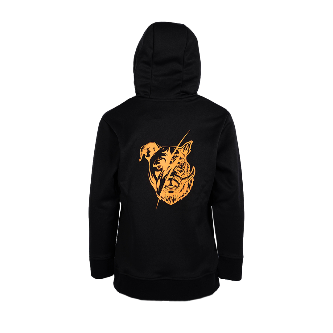 Kid's FD Pig Dog Print Hoodie