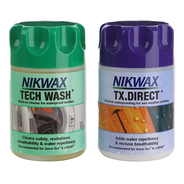 Nikwax Pack: Tech Wash + TX Direct® Wash-In